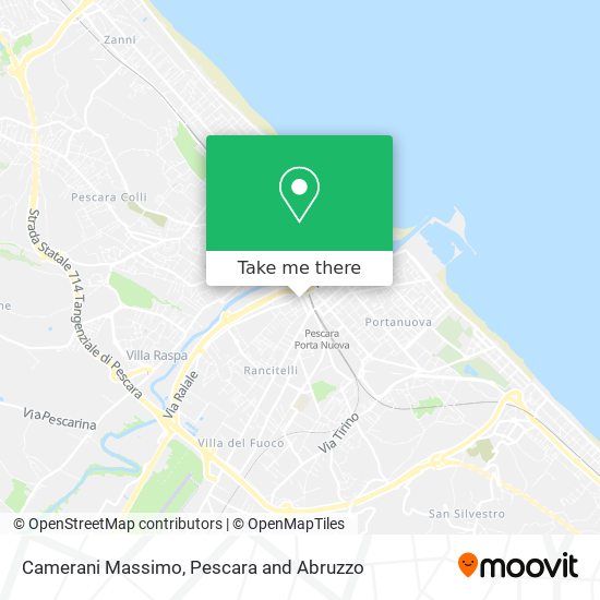 Camerani Massimo map