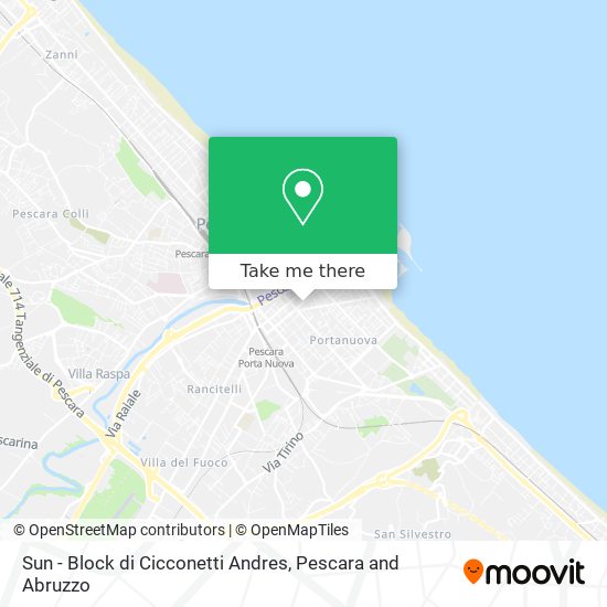Sun - Block di Cicconetti Andres map