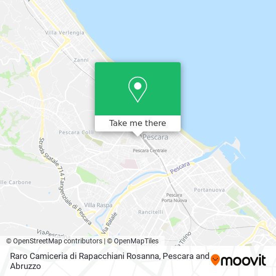 Raro Camiceria di Rapacchiani Rosanna map