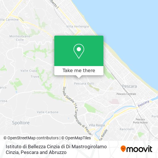 Istituto di Bellezza Cinzia di Di Mastrogirolamo Cinzia map