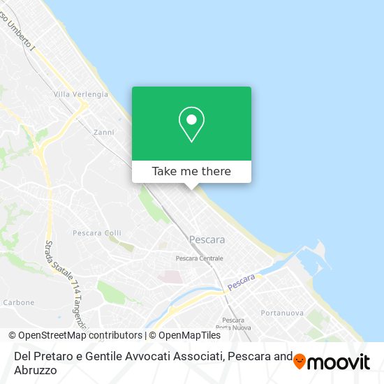 Del Pretaro e Gentile Avvocati Associati map