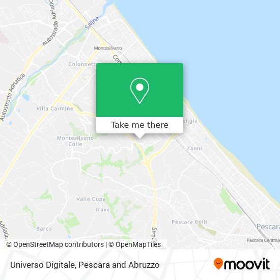 Universo Digitale map