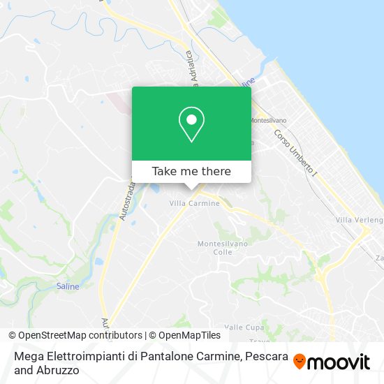 Mega Elettroimpianti di Pantalone Carmine map