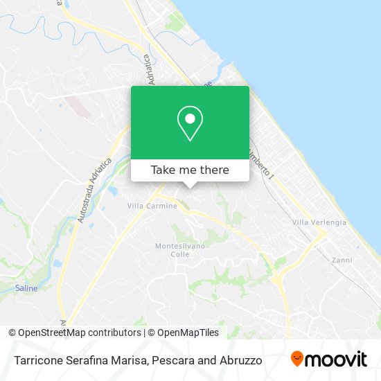 Tarricone Serafina Marisa map