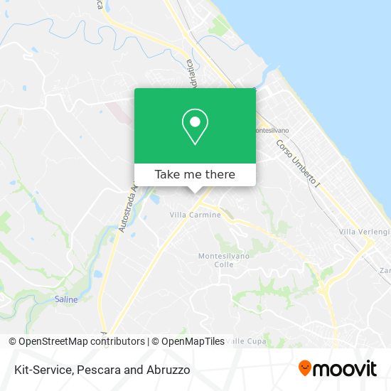 Kit-Service map