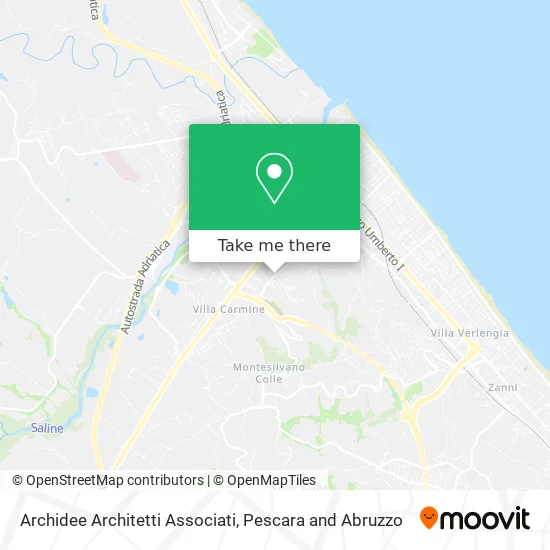 Archidee Associated Architects map