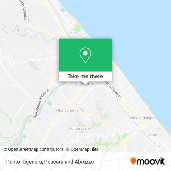 Punto Rigenera map