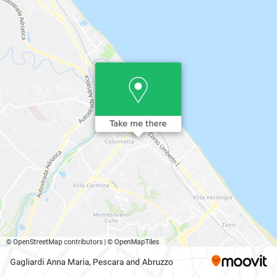 Gagliardi Anna Maria map