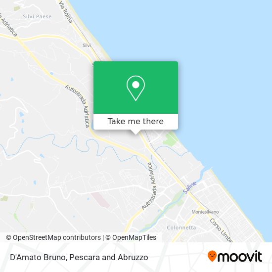 D'Amato Bruno map