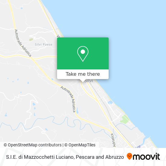 S.I.E. di Mazzocchetti Luciano map