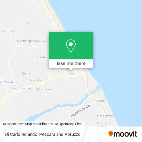 Di Carlo Rolando map