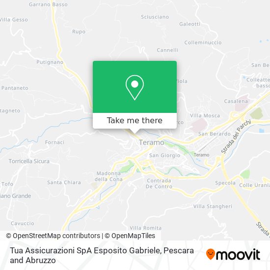 Tua Assicurazioni SpA Esposito Gabriele map