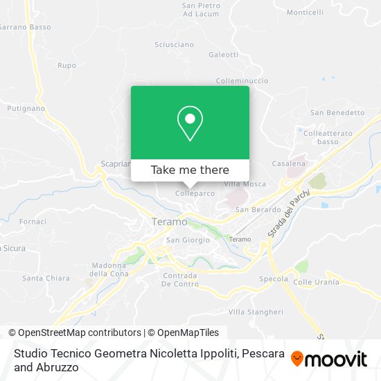 Studio Tecnico Geometra Nicoletta Ippoliti map