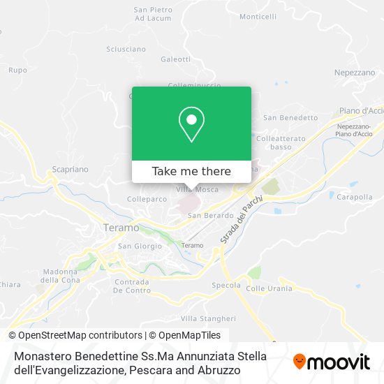 Monastero Benedettine Ss.Ma Annunziata Stella dell'Evangelizzazione map