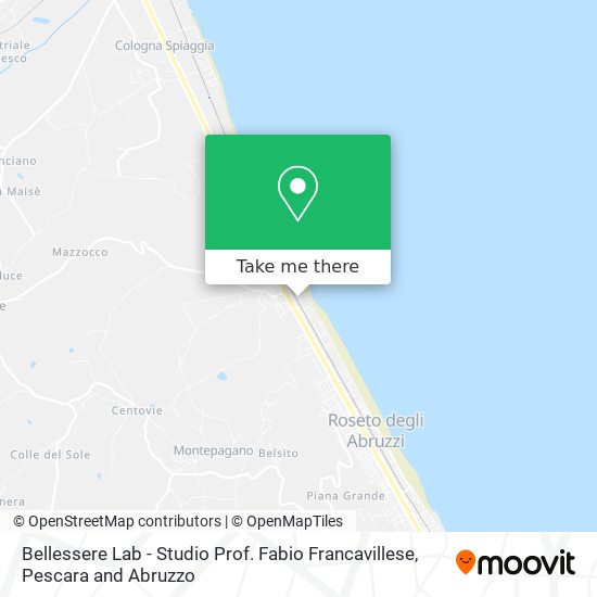 Bellessere Lab - Studio Prof. Fabio Francavillese map