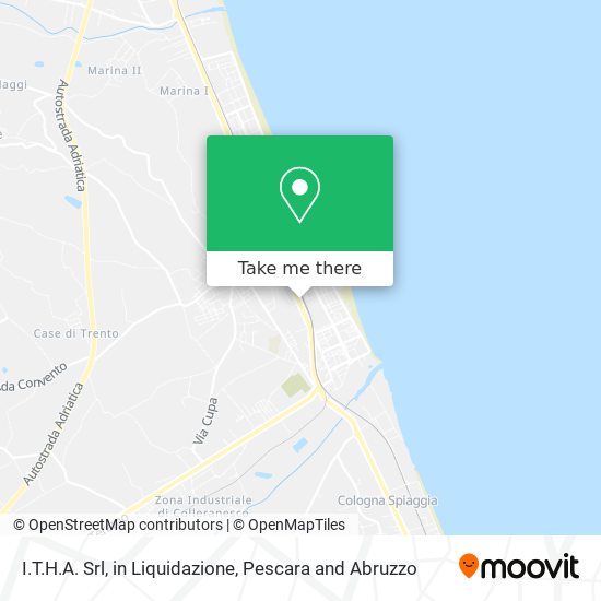 I.T.H.A. Srl, in Liquidazione map