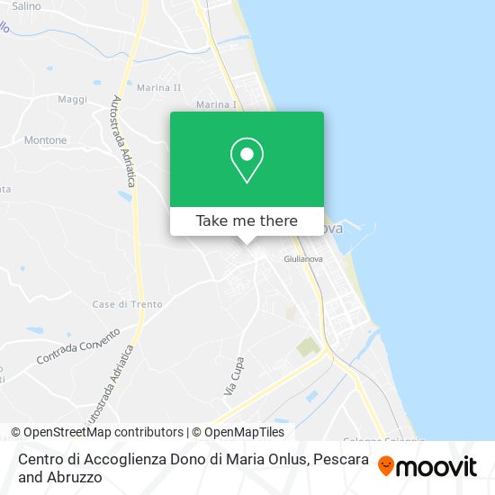 Centro di Accoglienza Dono di Maria Onlus map