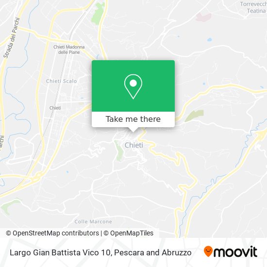 Largo Gian Battista Vico  10 map