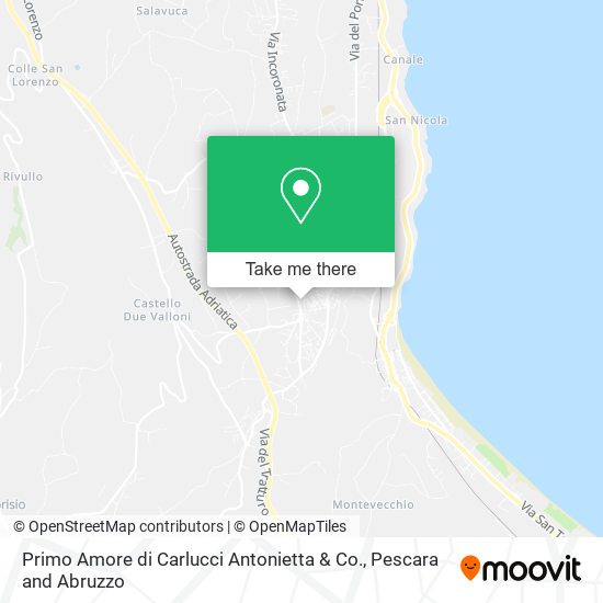 Primo Amore di Carlucci Antonietta & Co. map