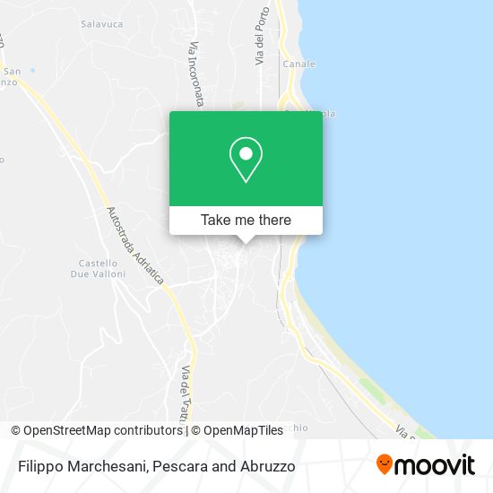 Filippo Marchesani map