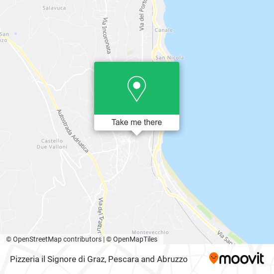 Pizzeria il Signore di Graz map