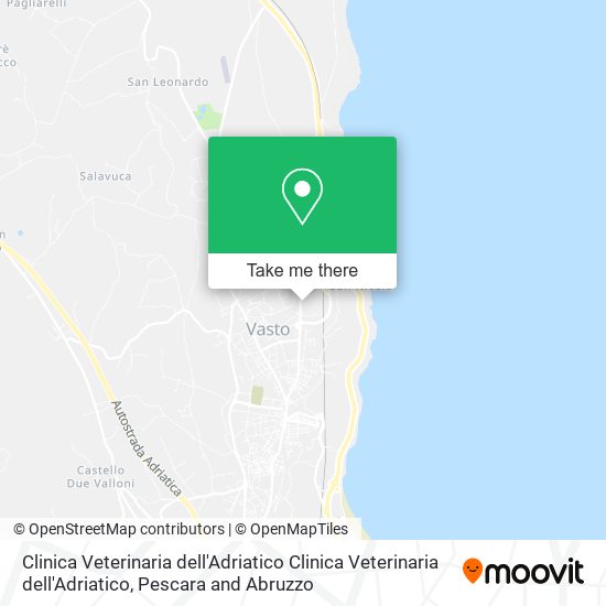 Clinica Veterinaria dell'Adriatico Clinica Veterinaria dell'Adriatico map