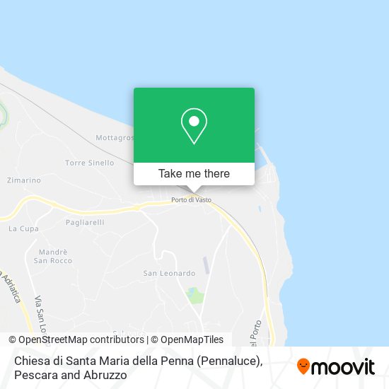 Chiesa di Santa Maria della Penna (Pennaluce) map
