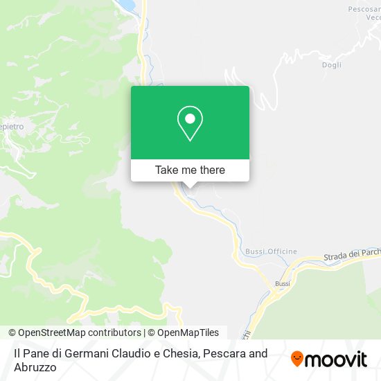 Il Pane di Germani Claudio e Chesia map