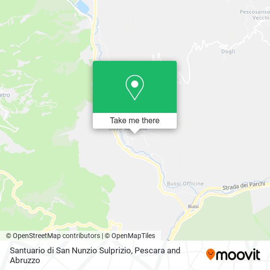 Santuario di San Nunzio Sulprizio map