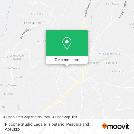 Piccone Studio Legale Tributario map
