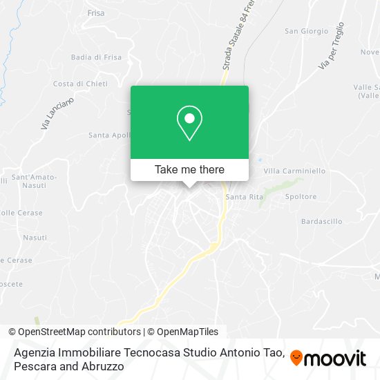 Agenzia Immobiliare Tecnocasa Studio Antonio Tao map