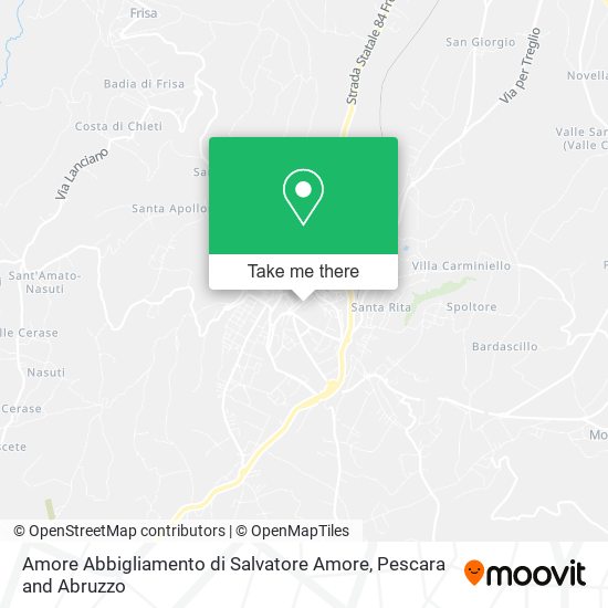 Amore Abbigliamento di Salvatore Amore map