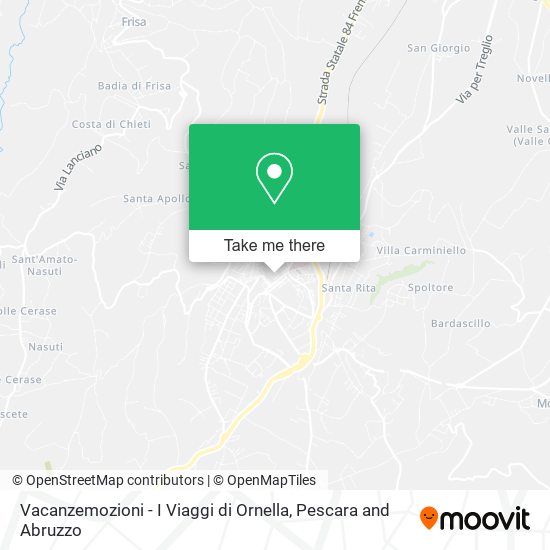 Vacanzemozioni - I Viaggi di Ornella map