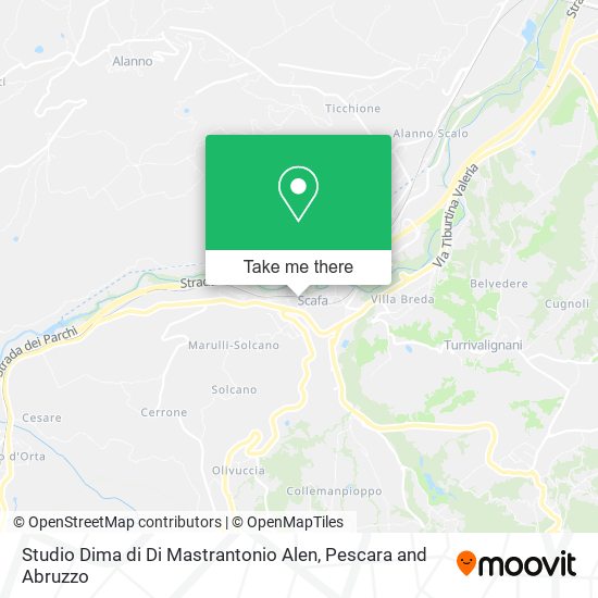 Studio Dima di Di Mastrantonio Alen map