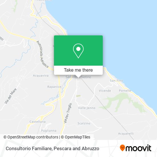 Consultorio Familiare map
