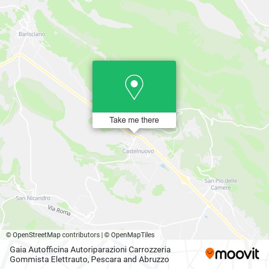 Gaia Autofficina Autoriparazioni Carrozzeria Gommista Elettrauto map