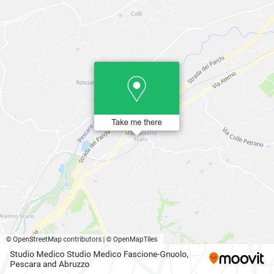 Studio Medico Studio Medico Fascione-Gnuolo map