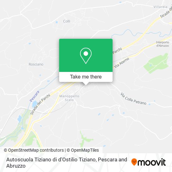 Autoscuola Tiziano di d'Ostilio Tiziano map