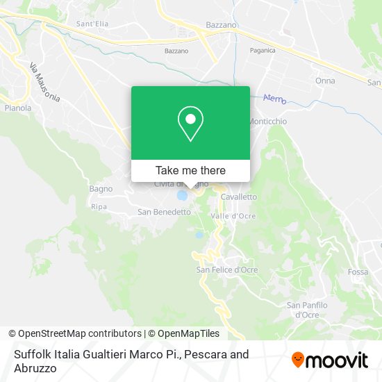 Suffolk Italia Gualtieri Marco Pi. map