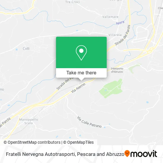 Fratelli Nervegna Autotrasporti map