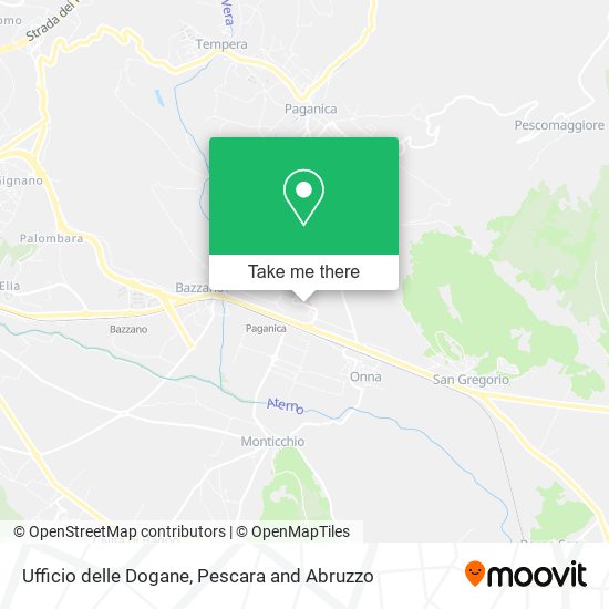 Ufficio delle Dogane map