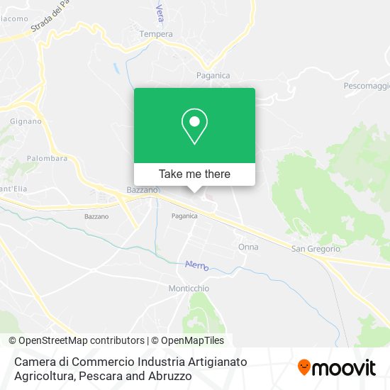 Camera di Commercio Industria Artigianato Agricoltura map