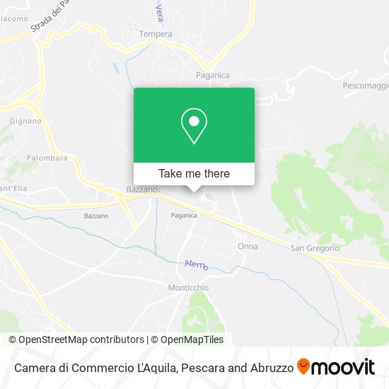 Camera di Commercio L'Aquila map