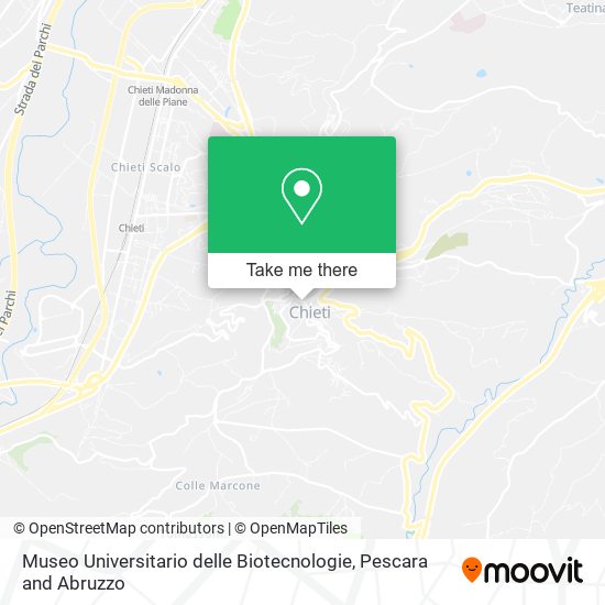 Museo Universitario delle Biotecnologie map