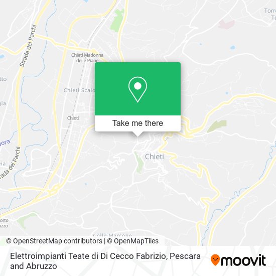 Elettroimpianti Teate di Di Cecco Fabrizio map
