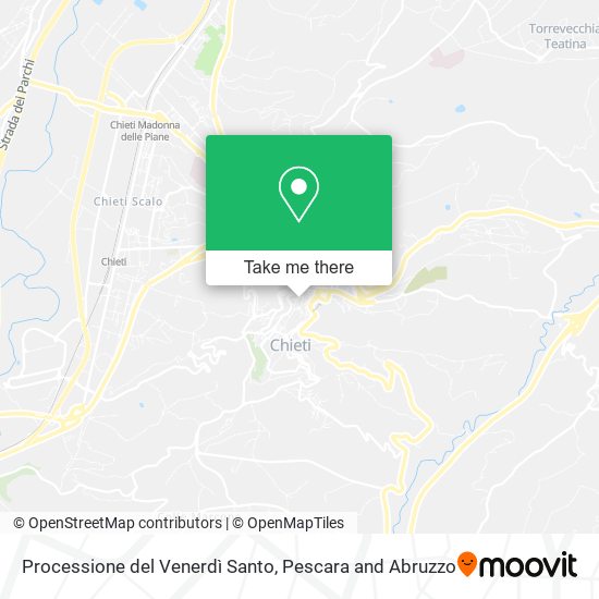 Processione del Venerdì Santo map