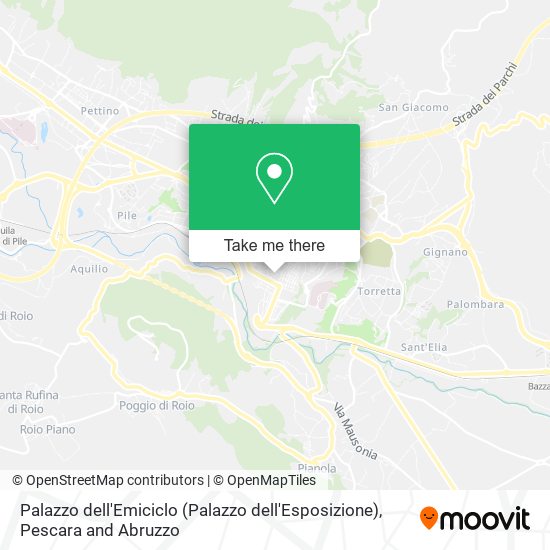 Palazzo dell'Emiciclo (Palazzo dell'Esposizione) map