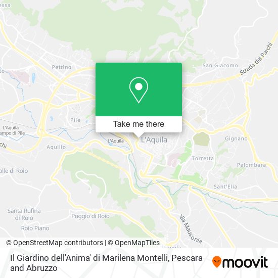 Il Giardino dell'Anima' di Marilena Montelli map