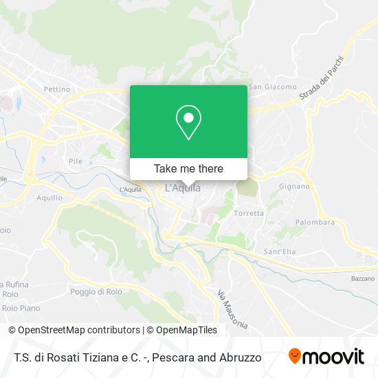 T.S. di Rosati Tiziana e C. - map