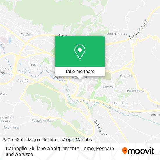 Barbaglio Giuliano Abbigliamento Uomo map